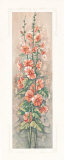 Hollyhocks II Kunstdrucke von Peggy Thatch Sibley