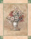 Lys roses dans une urne Affiches par T. C. Chiu