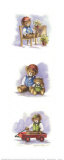 Oursons s'amusant Art par Peggy Thatch Sibley