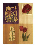 Flower Mosaic II Prints by Dominique Gaudin