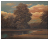 Orange Clouds I Posters by Tan Chun