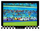 Risk: Auto Racing Poster by Richard M. Swiatlowski