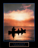 Values: Fishing Plakater
