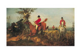 Par-dessus la clôture II Posters par Henry Thomas Alken