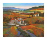 Tuscan Sunrise Art by Tan Chun