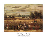 The Wagons Empty Print by William Aiken Walker