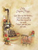 My Kitchen Prayer Plakat