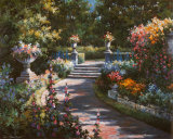 Garden Path Prints by T. C. Chiu