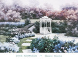 Cenador en el jardín Póster por Diane Romanello Cenador en el jardín Póster por Diane Romanello