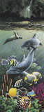 Splendeur sous-marine Affiche par T. C. Chiu