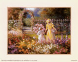 Trellis with Garden Posters by T. C. Chiu Trellis with Garden Posters by T. C. Chiu