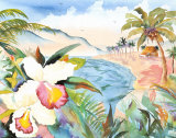 Orchidées hawaïennes Affiches par Terry Madden