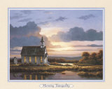 Peaceful Wood Church Prints by T. C. Chiu Peaceful Wood Church Prints by T. C. Chiu