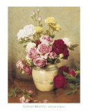 Heritage, Still Life with Roses Plakater av Gustav Bienvetu