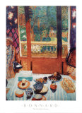 The Breakfast Room Posters av Pierre Bonnard The Breakfast Room Posters av Pierre Bonnard