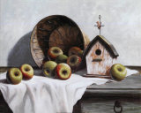 Birdhouse, Basket, Apple Posters by T. C. Chiu