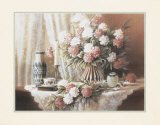 Carnations with Candle Art by T. C. Chiu Carnations with Candle Art by T. C. Chiu