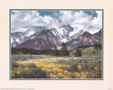 Rocky Mountain Peaks Poster by Jack Sorenson