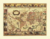 Nova Totius Posters av Willem Janszoon Blaeu