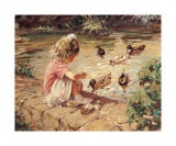 Feeding Time Prints by Paul Gribble