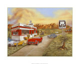 Route 66 Affiches par Kay Lamb Shannon