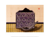 Tea Ceremony in Blue and White I Posters by Michel Lablais