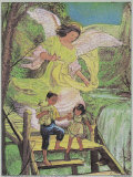 Black Guardian Angel Plakaty autor Tobey