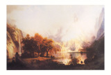 Vue sur les Rocheuses Affiches par Robert Bierstadt