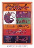 Seven, 1943 Posters by Wassily Kandinsky