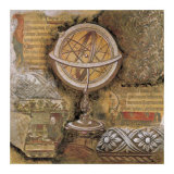 Armillary Globe Prints by Sharon Whitehurst