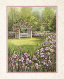 White Swing in Arbor Prints by Peggy Thatch Sibley