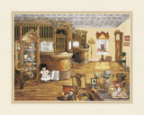 Antiquités par Abbey Affiches par Kay Lamb Shannon