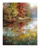 Etang d'automne Affiches par Tan Chun