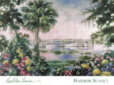 Harbor Sunset Prints by Carol Ann Curran
