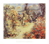 The Greenhouse Prints by Pierre-Auguste Renoir