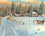 Winter Scene IV Posters by Ron Jenkins