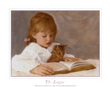 La lección (The Lesson) Lámina por Hillary Hunt Amaro