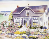Violet Victorian Prints by Linscott 