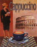 Cappuccino, Roma Posters af T. C. Chiu Cappuccino, Roma Posters af T. C. Chiu
