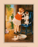 Playing Nurse, Sick Dog Art