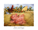 Ham and Eggs Posters
