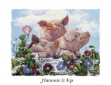 Hammin' it Up Posters