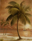 Island Palm I Prints by Ron Jenkins