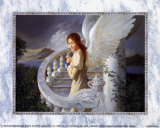 Radiant Angel Prints by Edward Tadiello