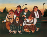 Golf Club Prints by T. C. Chiu