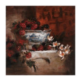 Raspberries in China Poster by Li Wang