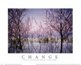 Change: Snowy Trees Plakater
