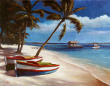 T. C. Chiu - Two Boats - Poster