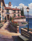 Villa méditerranéenne I Affiche par T. C. Chiu