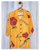Hawaiian Shirt, Hibiscus Posters by Mary Spears
